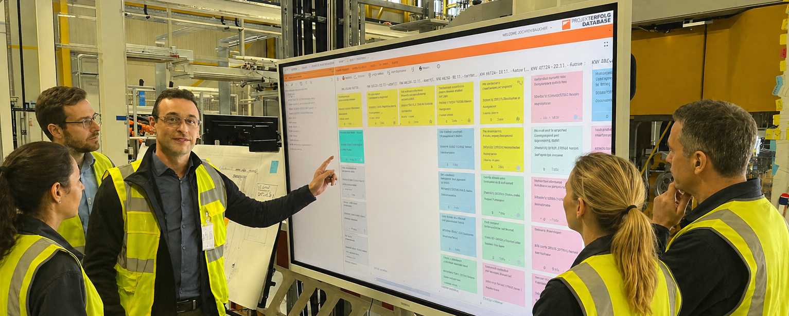 Shopfloor-Management im industriellen Anlagenbau